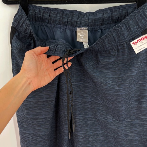 Balance Collection Men's Glitch Noise Emboss Athletic Shorts - Picture 7 of 11